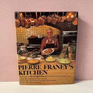 Vintage Pierre Franey’s Kitchen Hardcover Book